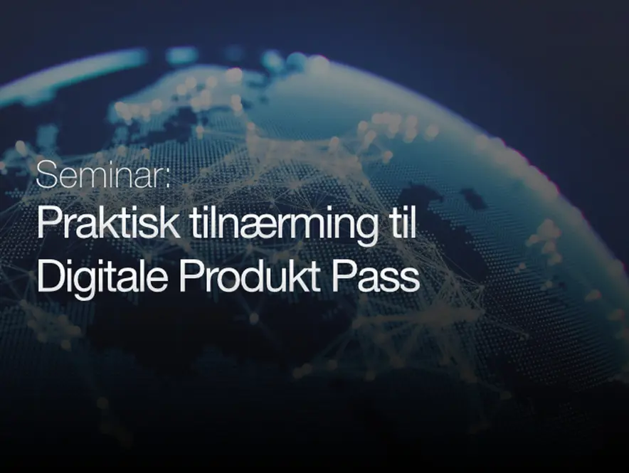 Praktisk tilnærming til Digitale Produkt Pass