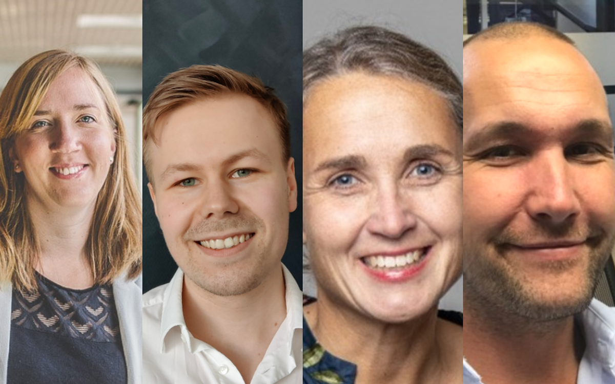 Fv: Linn T. Bjugan, Joakim Hansen, Tonje H. Salgado og Jan Formanek