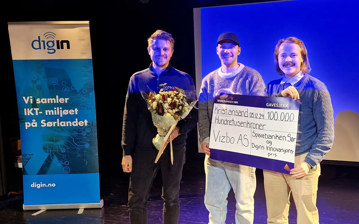 Fra Vizbo: Per-Ove Løvsland, Ole Sebastian Ribe og Ådne Buraas.