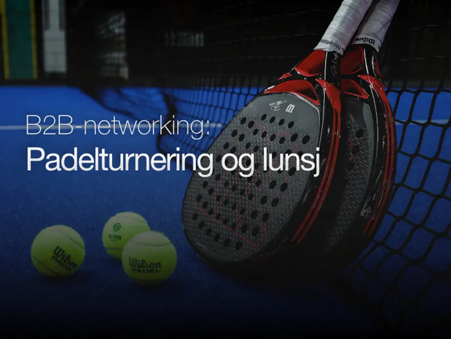 Padel & Lunsj – Nettverksbygging i bevegelse!
