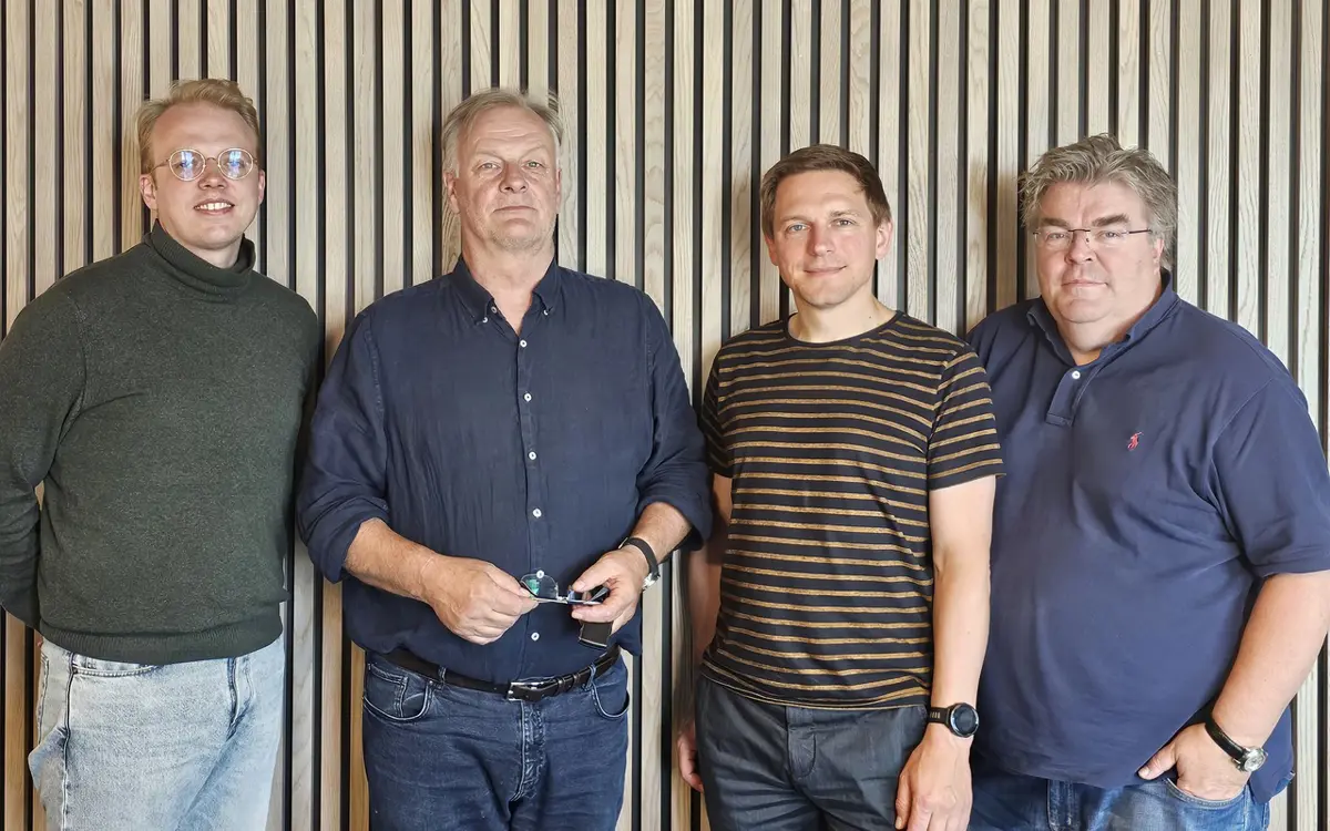 Fra venstre: Espen Schiefloe Andersen, Bjørn Egerdahl, Gordon Röwer og Even Olaisen.