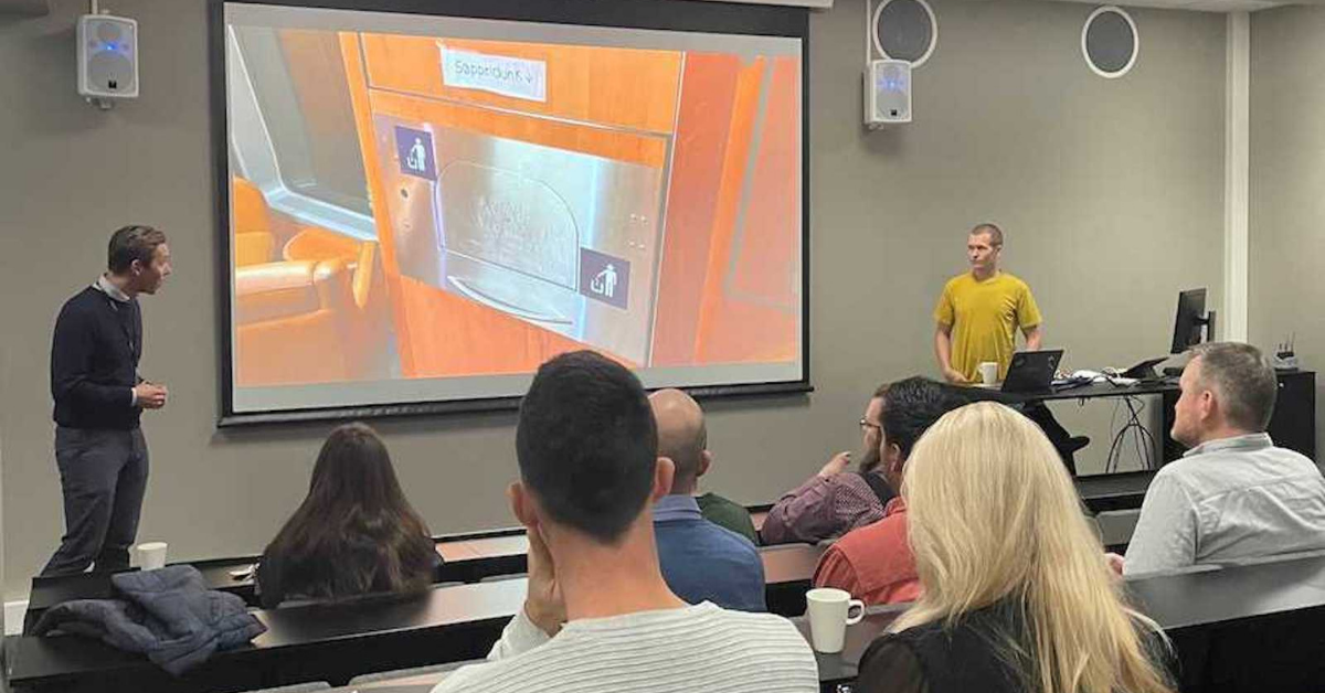 Det var gode diskusjoner om viktigheten av universell utforming på arrangementet.