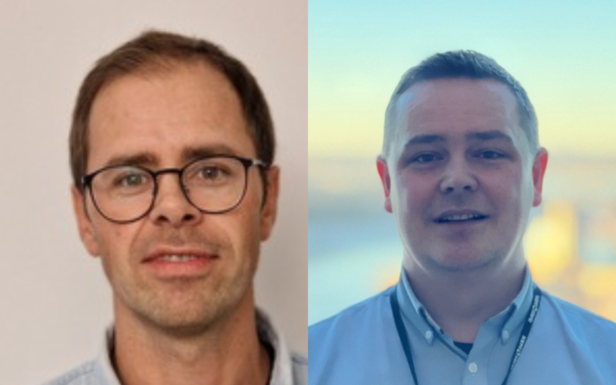 Fv: Andreas Ludviksen og John Aleksander Moen