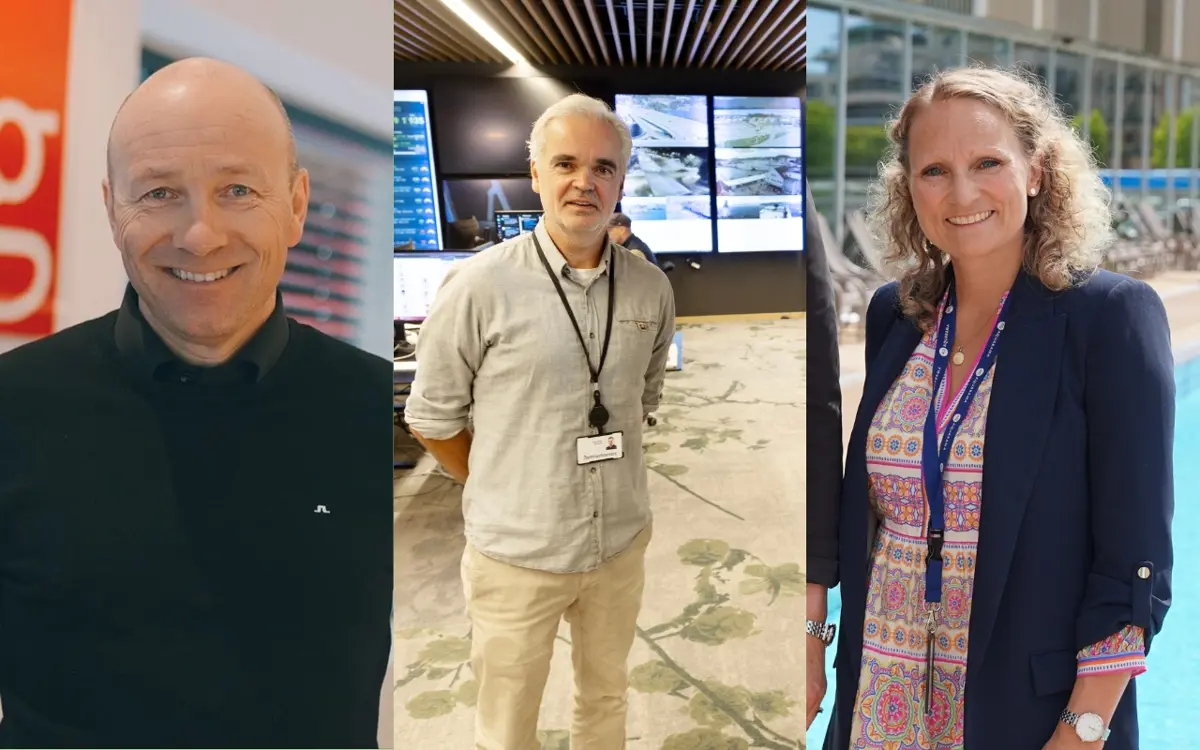 Geir Tønnesland (SG Armaturen), Eivind Ljøstad, (Fædrelandsvennen) og Vibeke Holm Ruud, (Aquarama). Bedriftene er blant de nominerte i kategorien «Årets bedrift». Foto: Erling Slyngstad Hægeland/arkiv.
