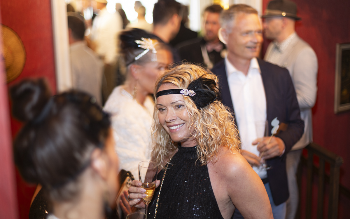 1920-tallstemaet kledde omgivelsene på Villa Kaldvell. Foto: Marte Haraldsen.