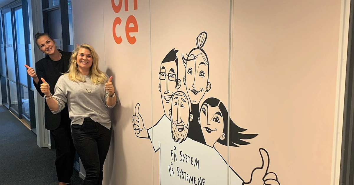 Profilering av Reklamestasjonen og varemerket er utviklet sammen med Høydahl og Hjort.