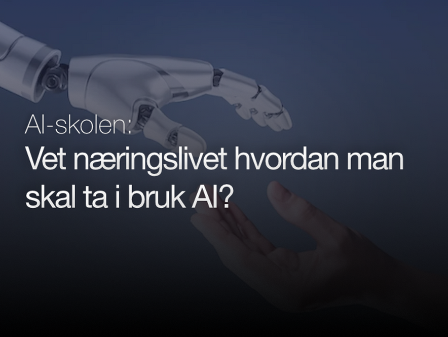 AI-skolen - Vet næringslivet hvordan man skal ta i bruk AI?