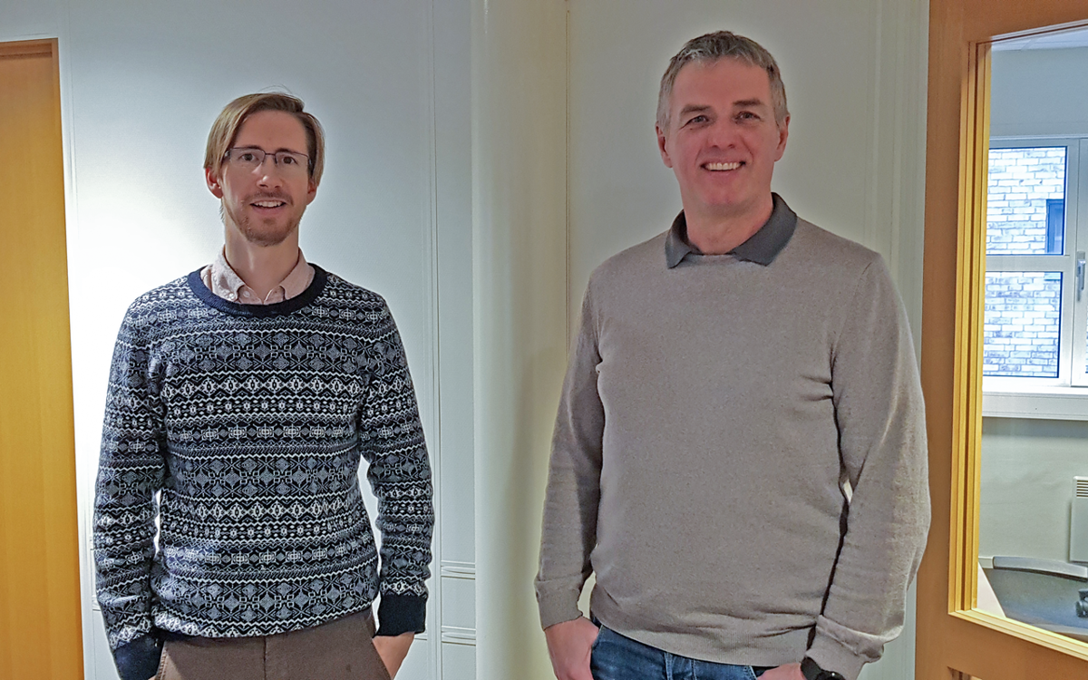 Fra venstre: Tov Ramberg og Bjørn Uppstad