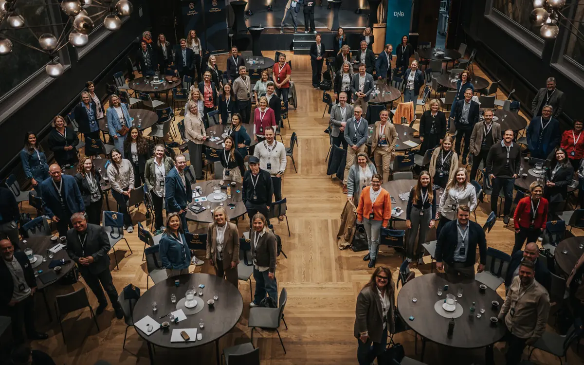 Over 120 deltagere var samlet i storsalen hos Bergen Næringsråd tirsdag og onsdag denne uken. Alle foto: Ole Kristian Olsen / Fire media
