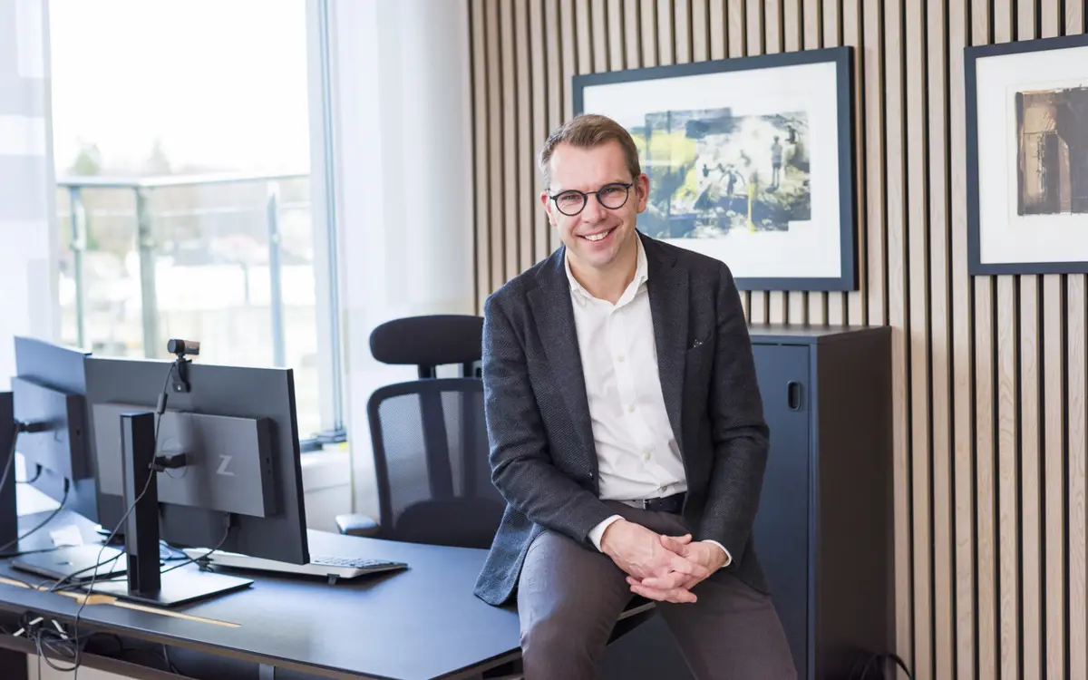 Steffen Syvertsen, konsernsjef i Å Energi. 