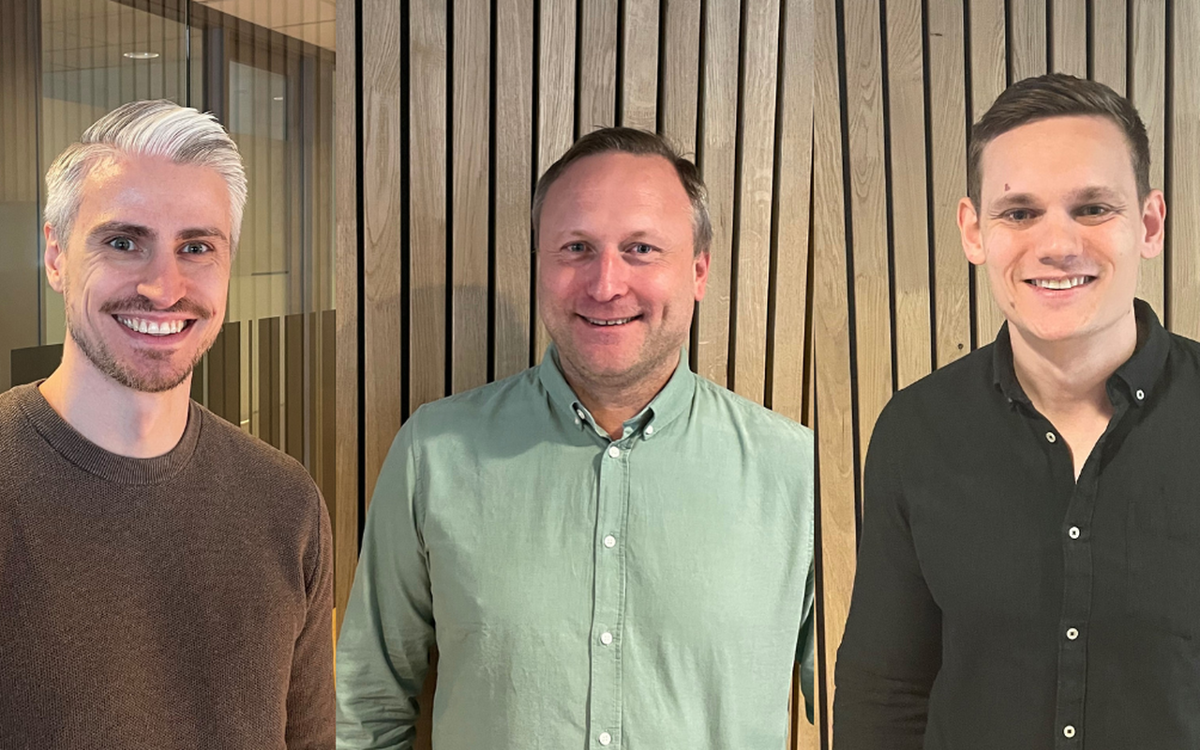 Fra venstre: Thor Håkon Bang Hansen (36), Ronny Reigstad (46) og Kim Vigemyr (31) 