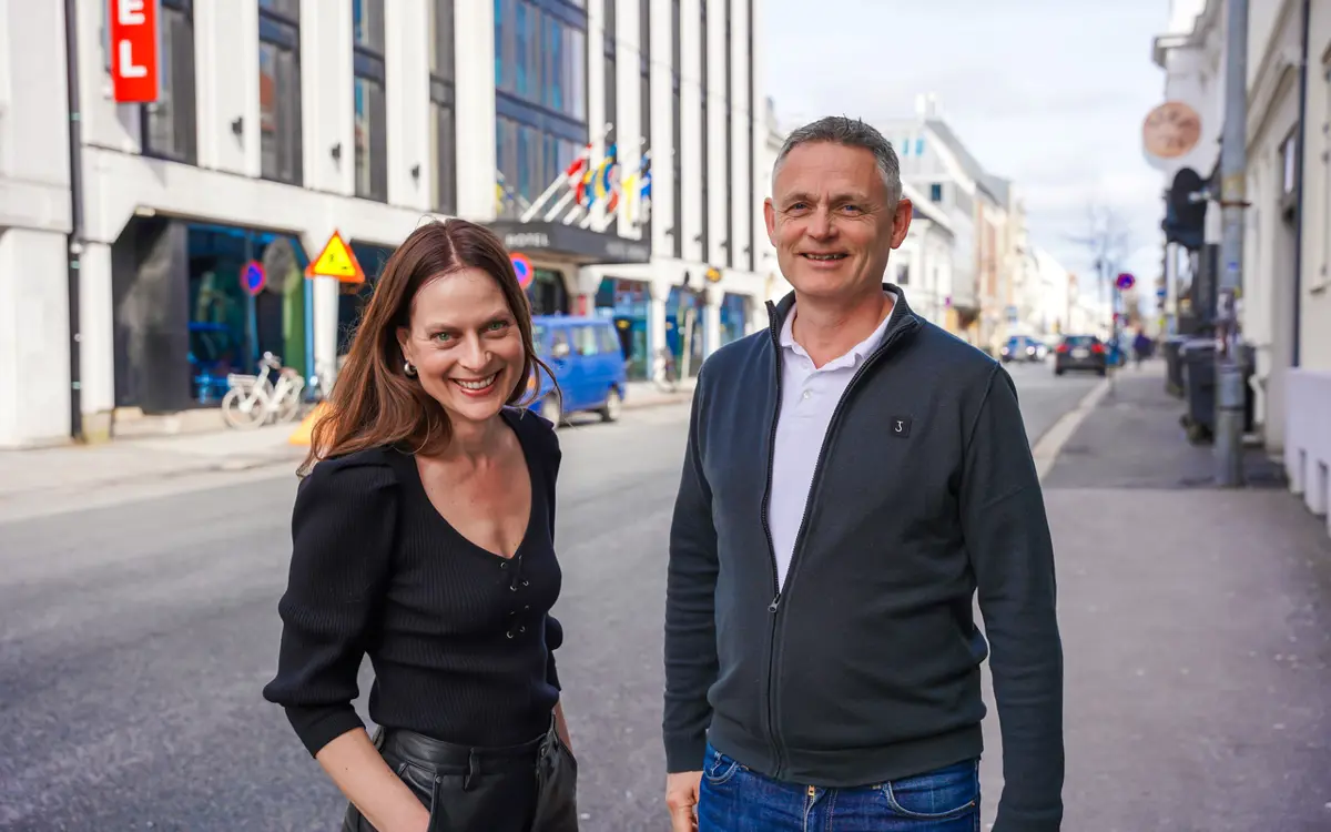Trond Backer, leder for Næringsalliansen i Agder og prosjektleder og Susanne Lende, næringsrådgiver i Business Region Kristiansand og prosjektleder. (Foto: Håkon A. Repstad)