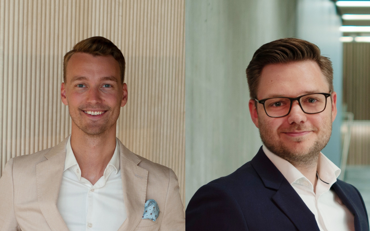 Fra venstre: Jonas Vikse og Kristoffer Steen