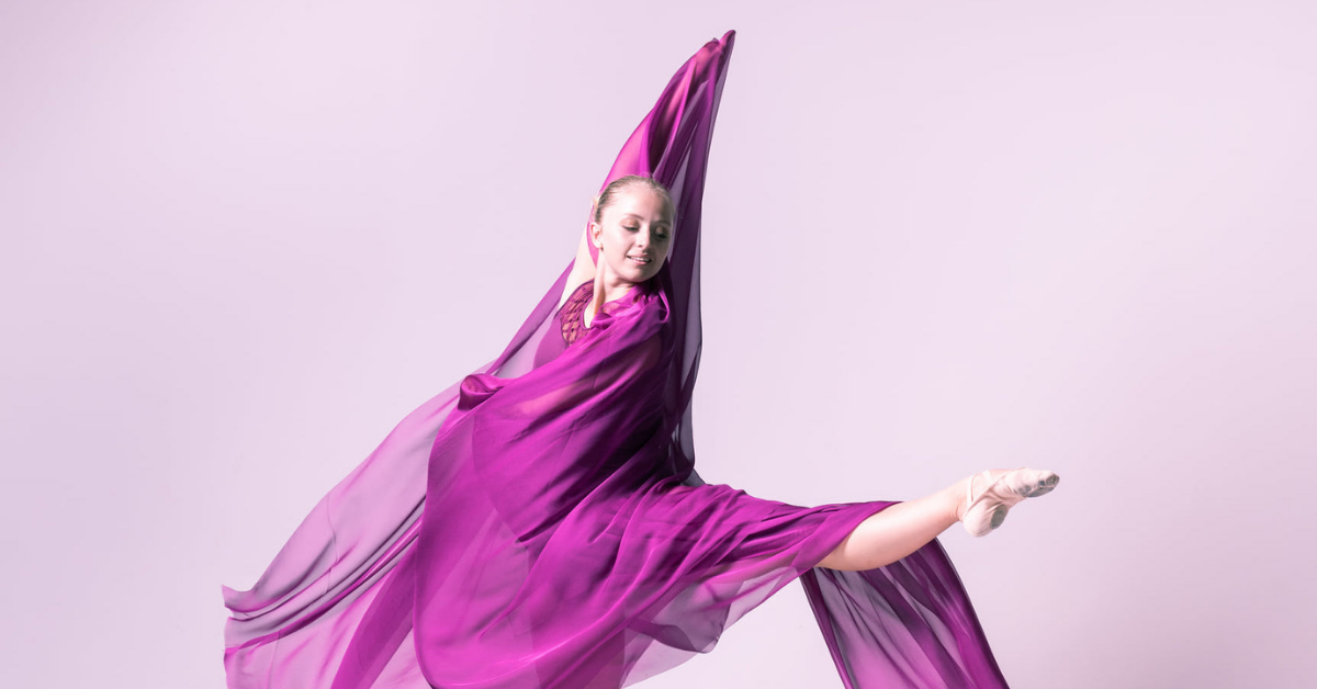 Julie Schartum Dokken i klassisk ballett. Foto: Nikoline Foto 