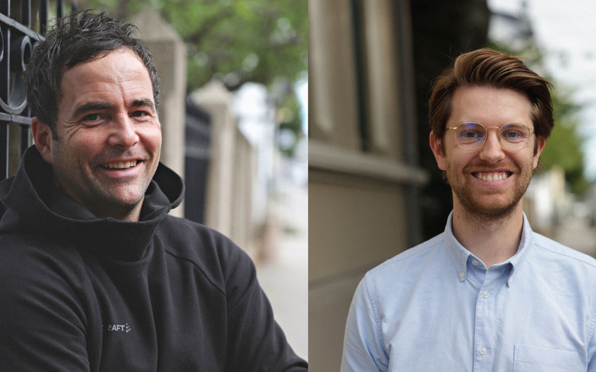 Fv: Chris Thomas Johansen og Simon Samdal