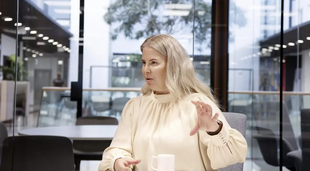  Klynge-leder Cathrine Stien i Digin. Foto: Spenn/Erling Slyngstad-Hægeland.