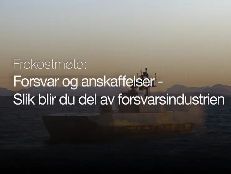 Forsvar og anskaffelser: Slik blir du del av forsvarsindustrien
