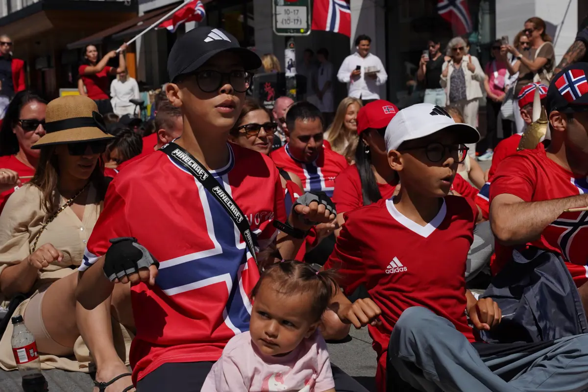 Se flere bilder fra VM-stuntet