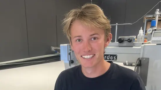 Ny lærling hos Seilservice