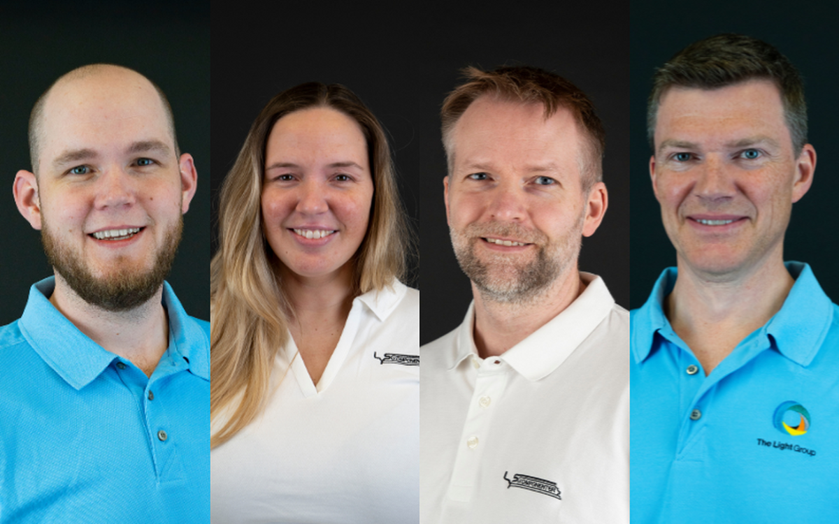 Fv: Tommy Sørensen, Marit Bjørn Olsen, Tor Inge Danielsen og Asle Åsmul