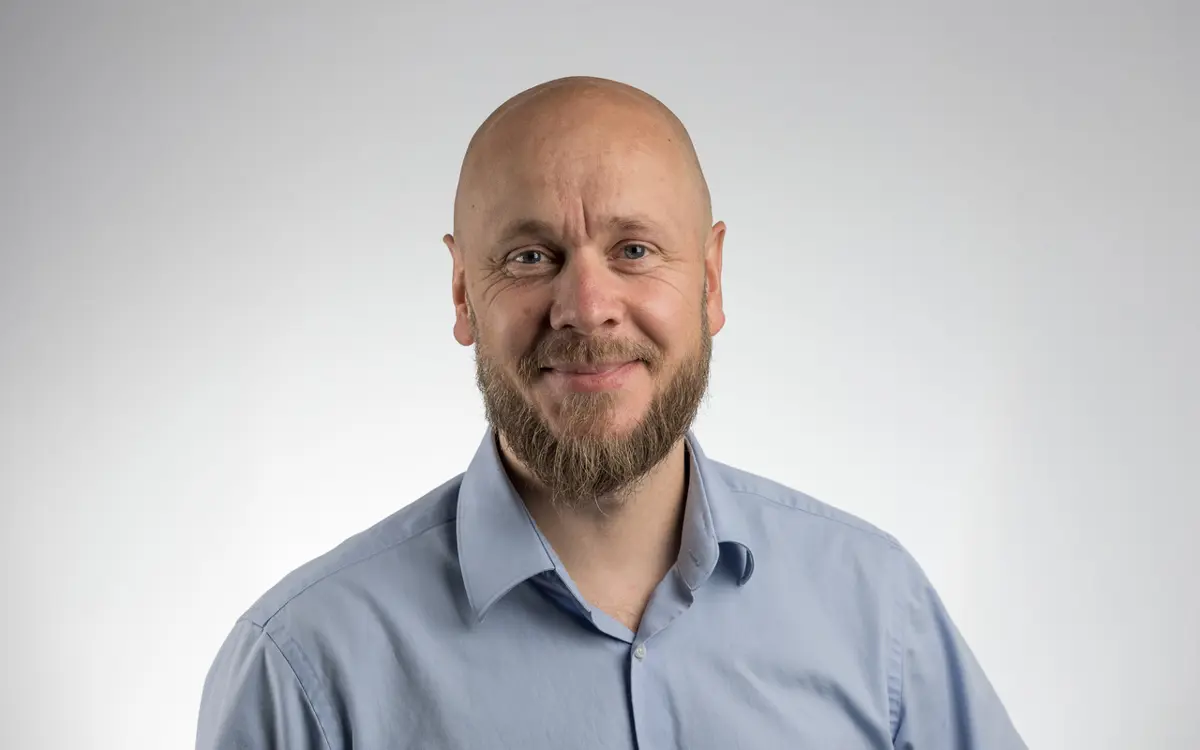 Frank Wehus, leder for Capgemini Sørlandet ønsker velkommen til TechnoVision-seminar.