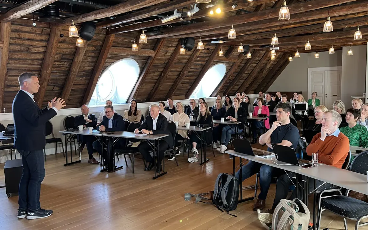 Nærmere 50 representanter fra åtte næringsforeninger var denne uken samlet i Stavanger. Foto: Håkon Repstad.