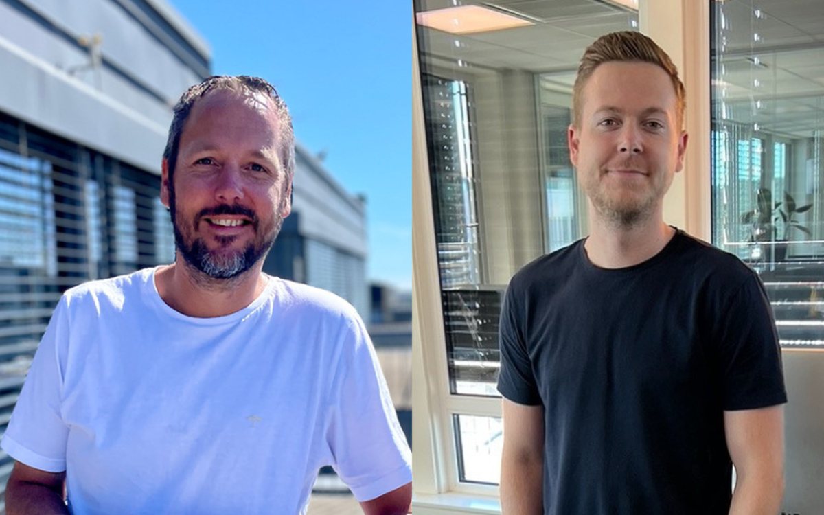 Fv: Kristian Syvertsen Aas (40) og Håvard Rein Karlsen (28)