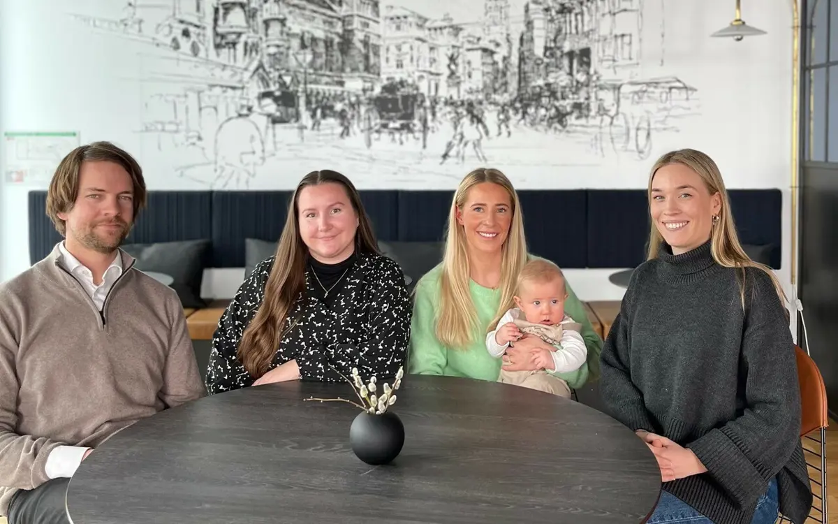 Fra fra venstre: Bjørnar Bruskeland, Marthe Svardal Haugland, Ingrid Alida Dovland og Emilie Ovanger Jarlsby. 
