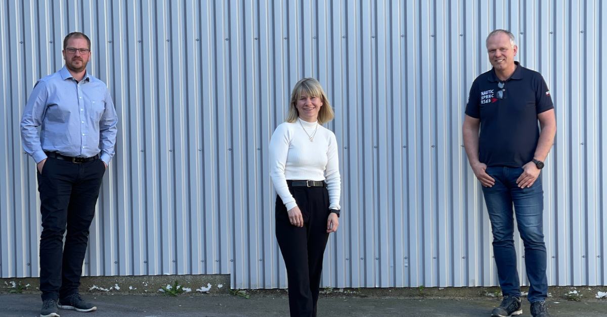 Fra venstre: Halvor Nes (43), Ingebjørg Schenk (34) og Tor Egil Davidsen (54)