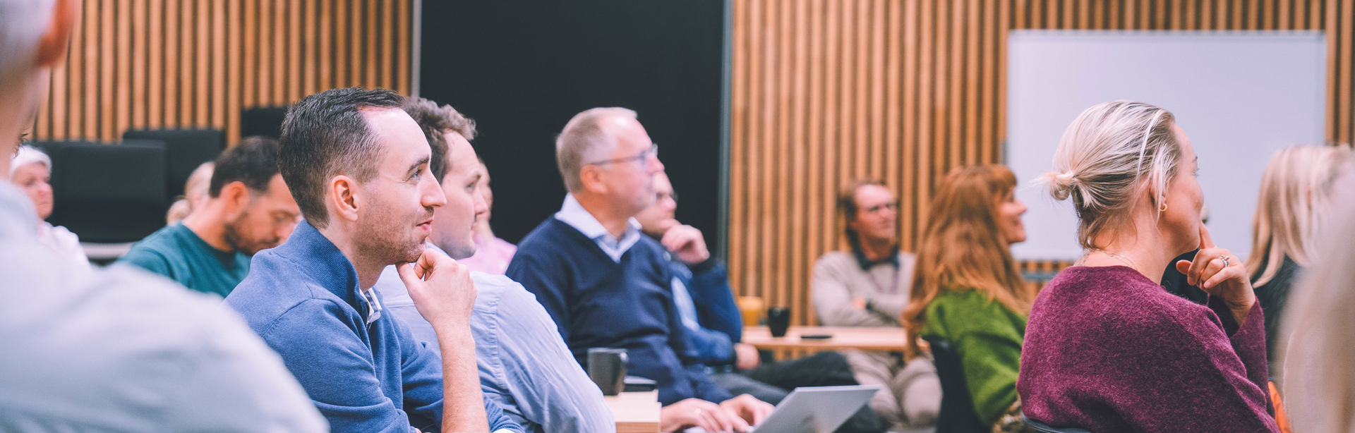 Vi samler 7000 mennesker i året på vår møteplass. 