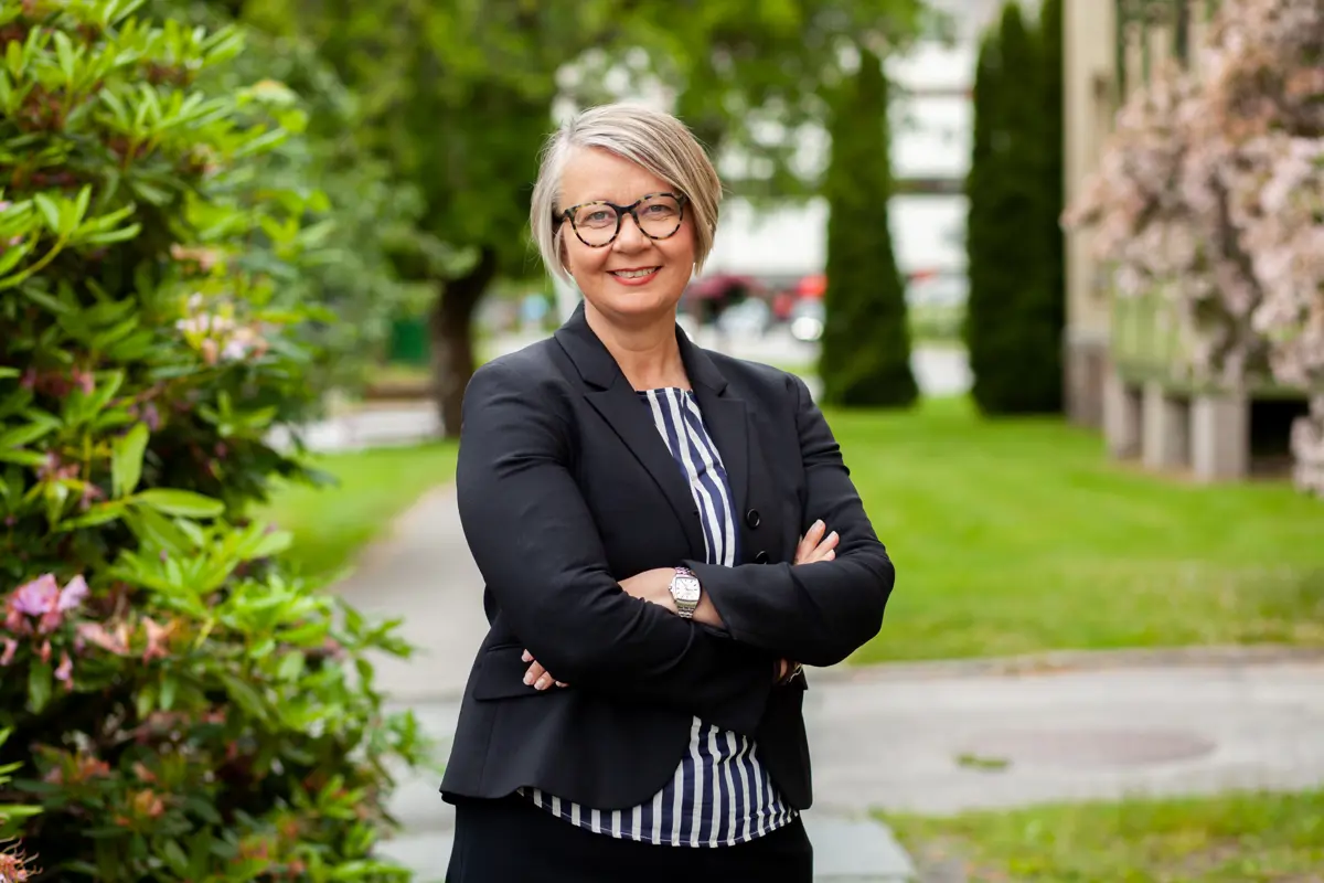 Administrerende direltør Nina Mevold, Sørlandet sykehus HF.