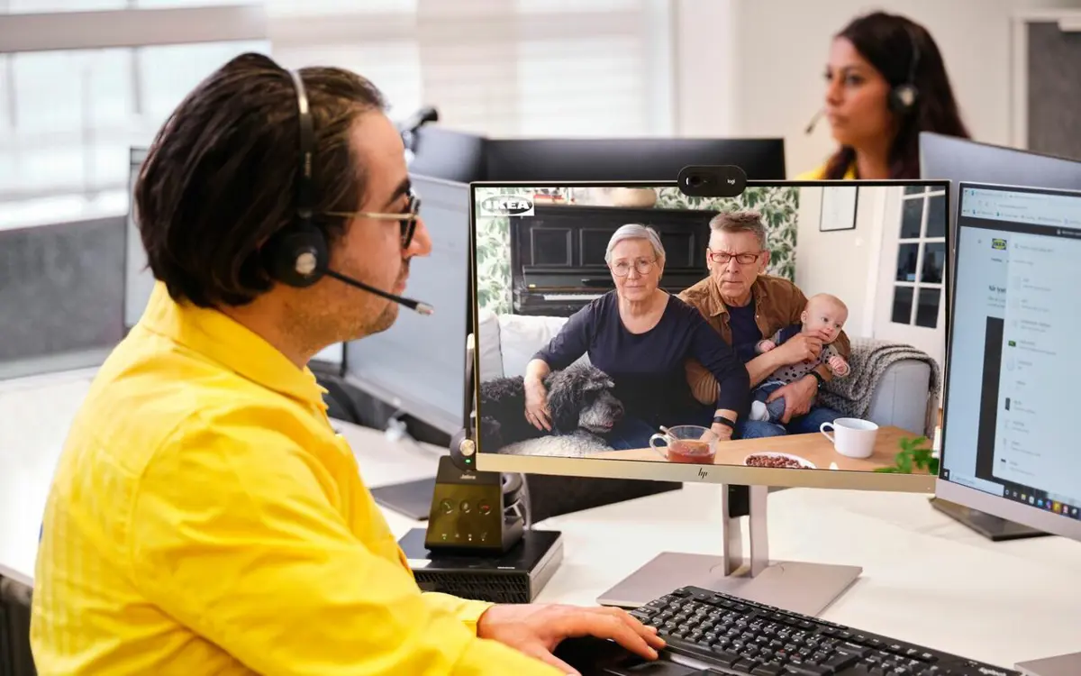 Over 80 prosent av IKEAs kunder starter i dag sin kundereise digitalt, og stadig flere ønsker også å fullføre handelen fra sofakroken hjemme. (Foto: IKEA)