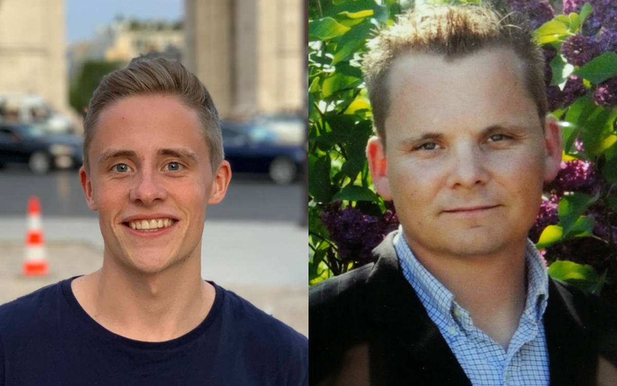 Fv: Marius Holen og Frode Øien