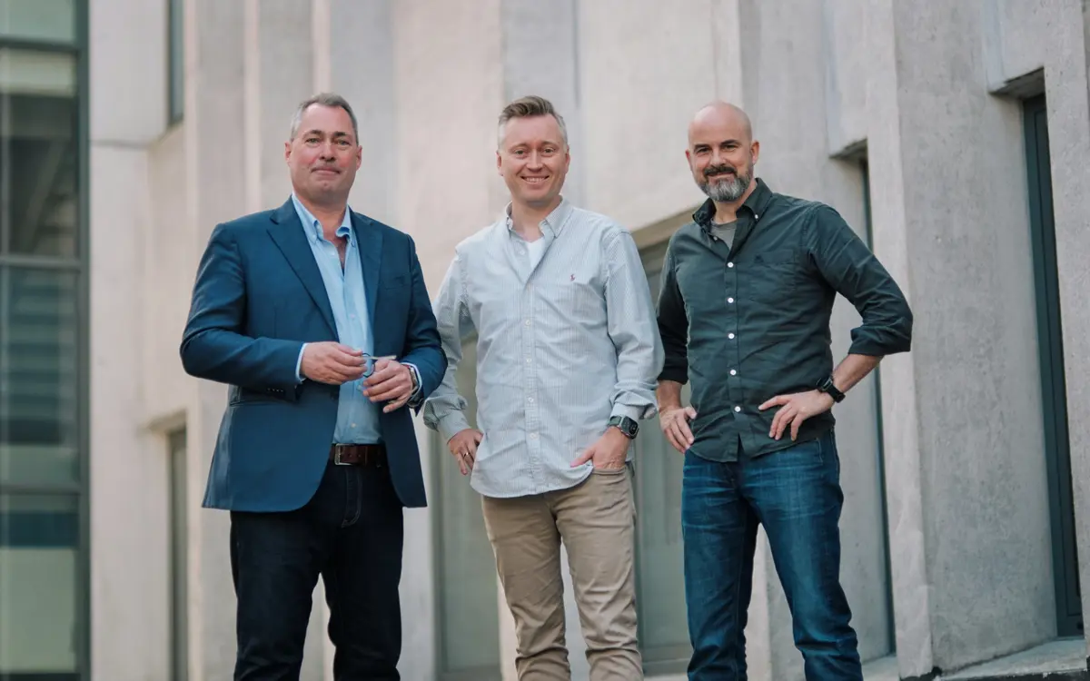 Aptum ledes i dag av Jørgen Hestås, i tett samarbeid med partnerne Terje Lund og Per Kristofer Wahlstedt. (Foto: Aptum)