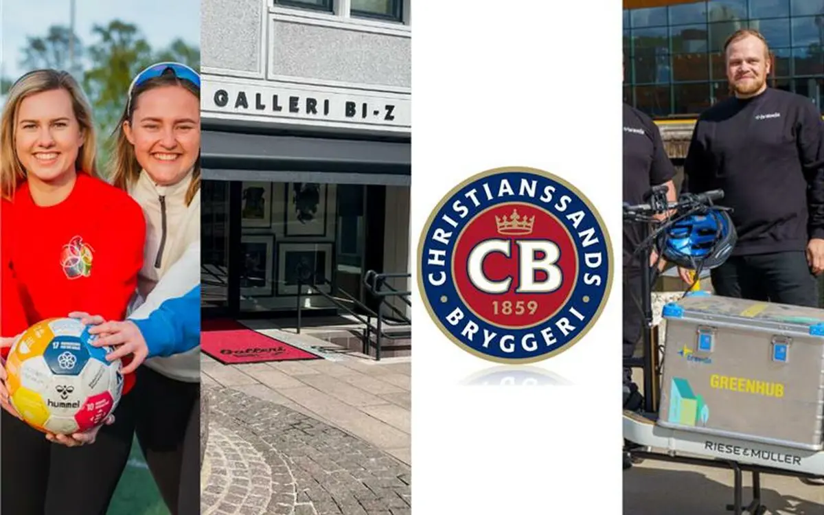 Fra venstre: Bærekraftfestivalen, Galleri Bi-z, CB-aksjonen for å beholde merkevaren i byen og Green Hub fra Bravida. 