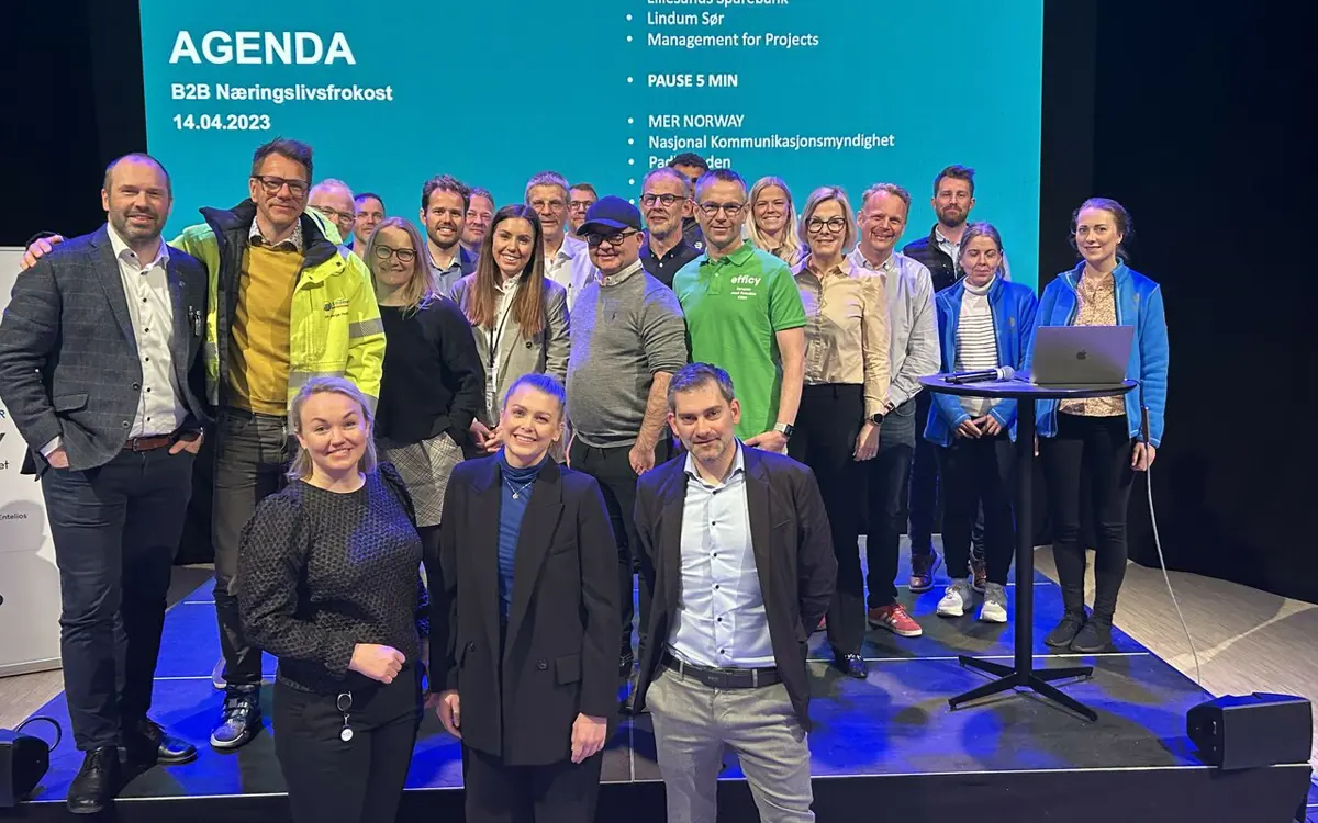 Mange bedrifter tok turen til Kaldvild Gård og konferansesenteret som er tilknyttet gården. Arrangementet ble gjennomført fredag 14. april.