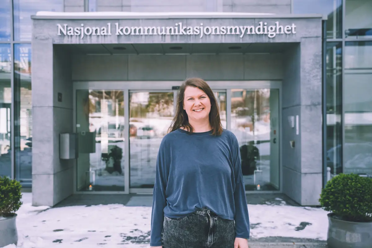 Høsten 2026 er det klart for en ny runde av Lederprogrammet. Kristianne Nordslaa (NKOM) er en av flere som anbefaler programmet. (Foto: Næringsforeningen.)