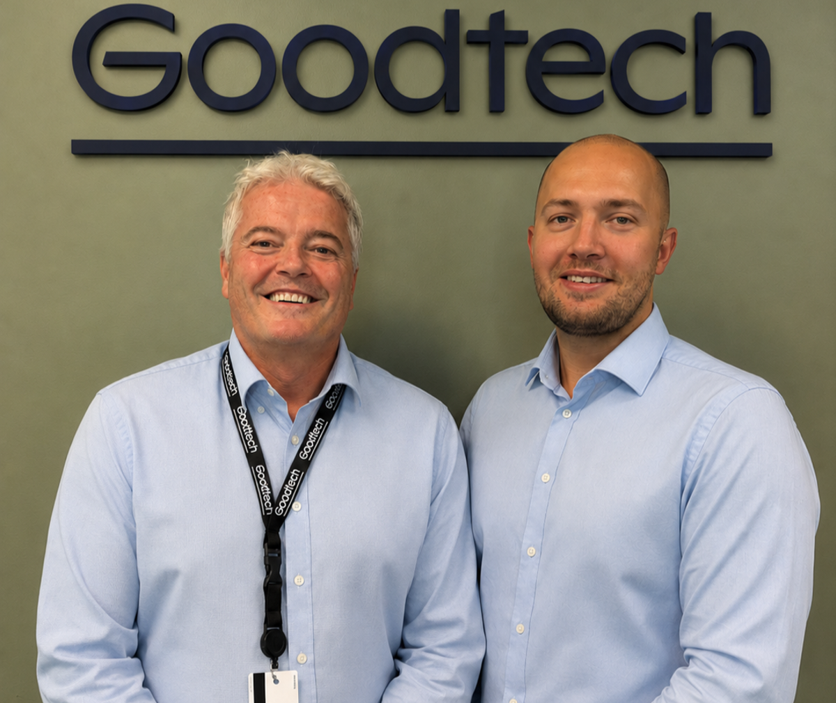 Glenn Pedersen og Johnny Leonard Josefsen. (Foto: Goodtech Sør).