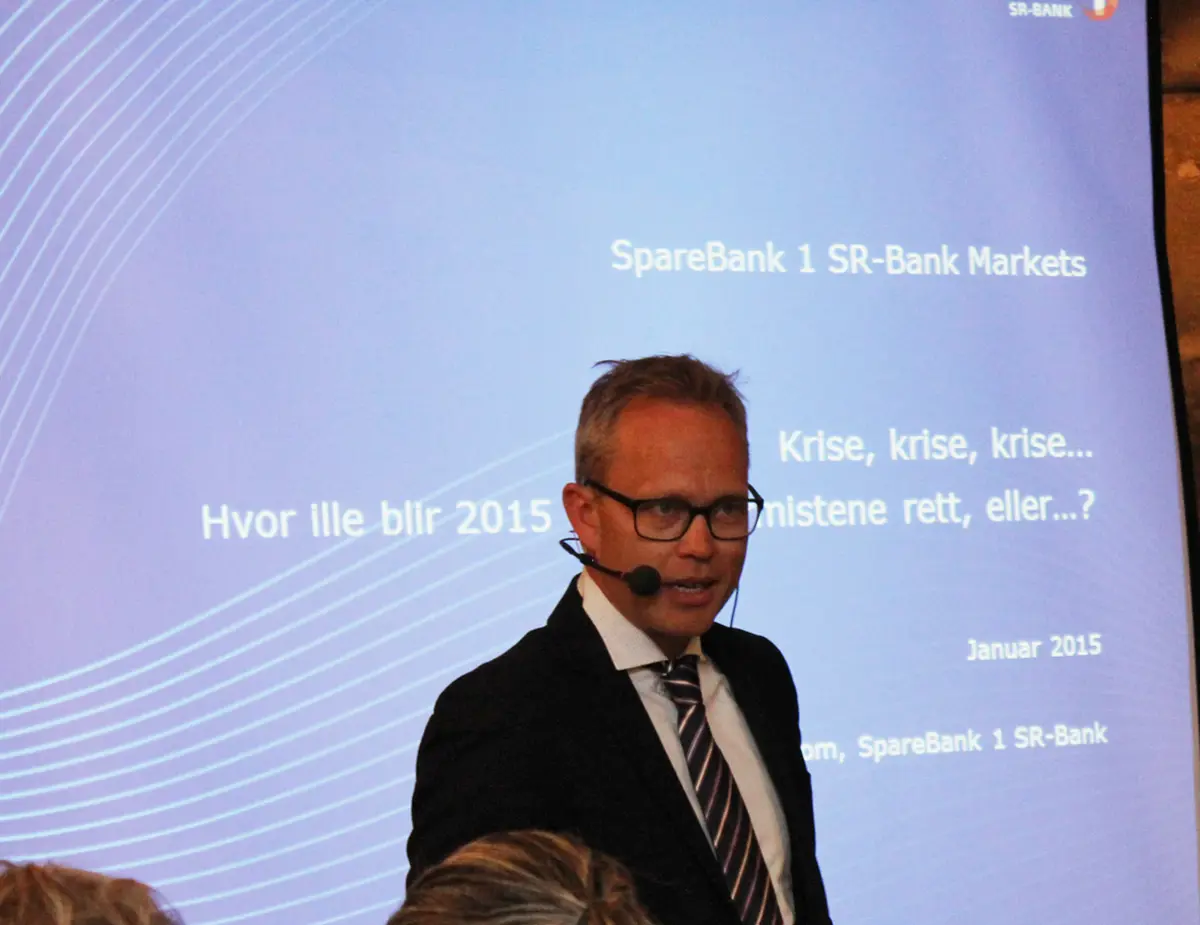 Sjeføkonom Kyrre Knudsen i Sparebank1 SR-Bank.