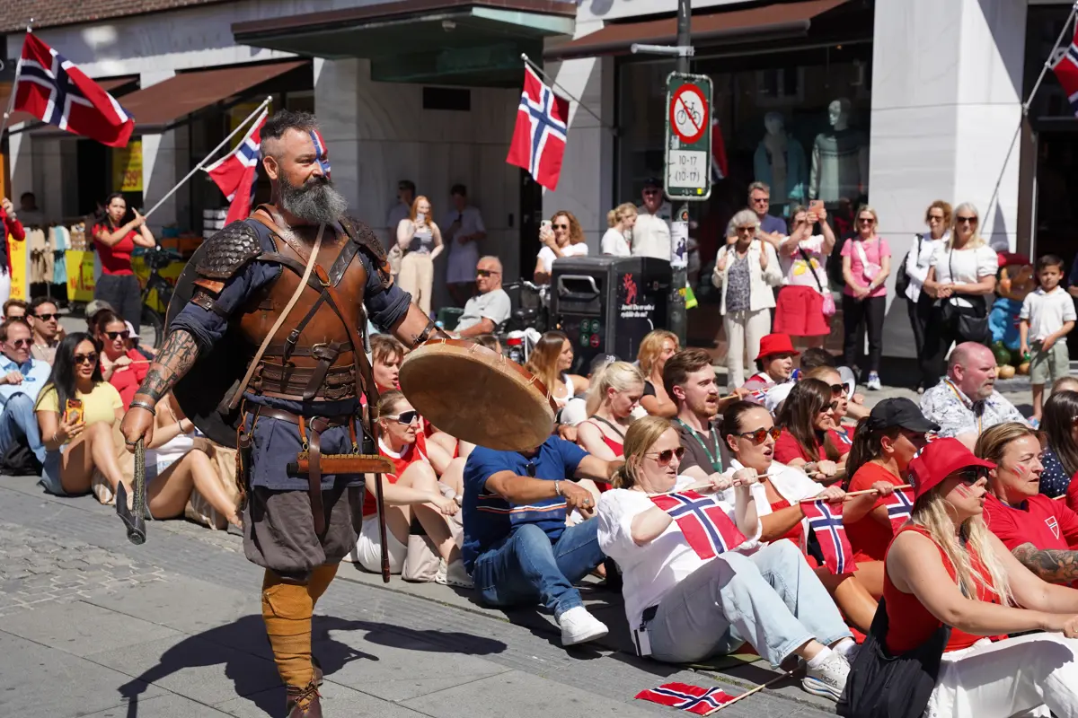 Se flere bilder fra VM-stuntet