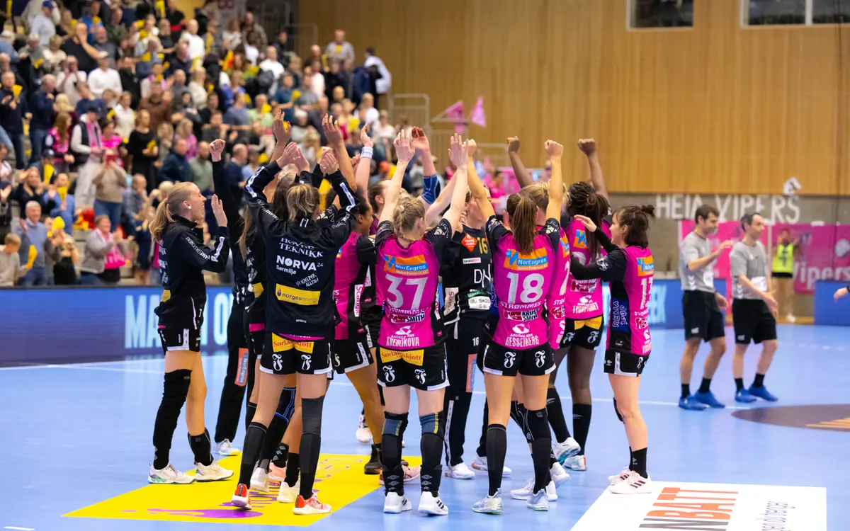 Vipers har vunnet tre Champions League-titler, syv seriemesterskap, syv Norgesmesterskap og fem sluttspillmesterskap. Nå kjemper klubben for økonomisk overlevelse. Foto: Vipers Topphåndball.