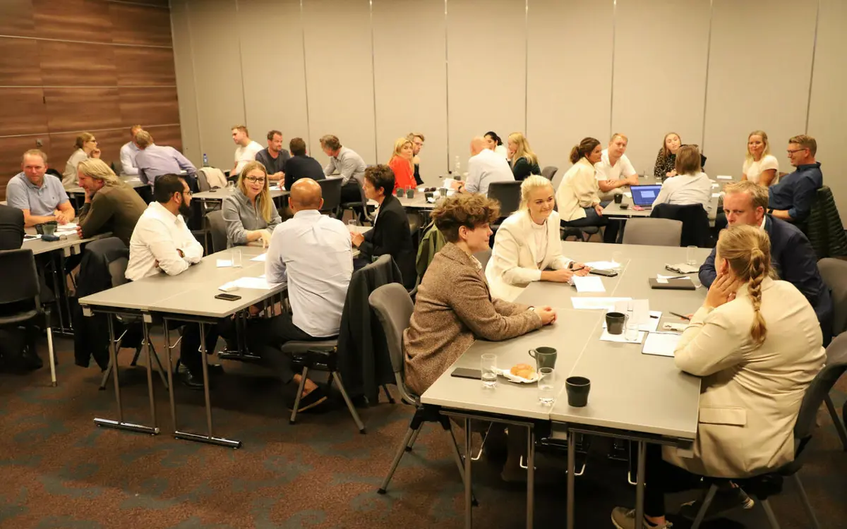 Prosjektet Flere i arbeid har hatt flere workshoper siden oppstarten. Foto: Kristin Wallem Timenes, Kristiansand kommune