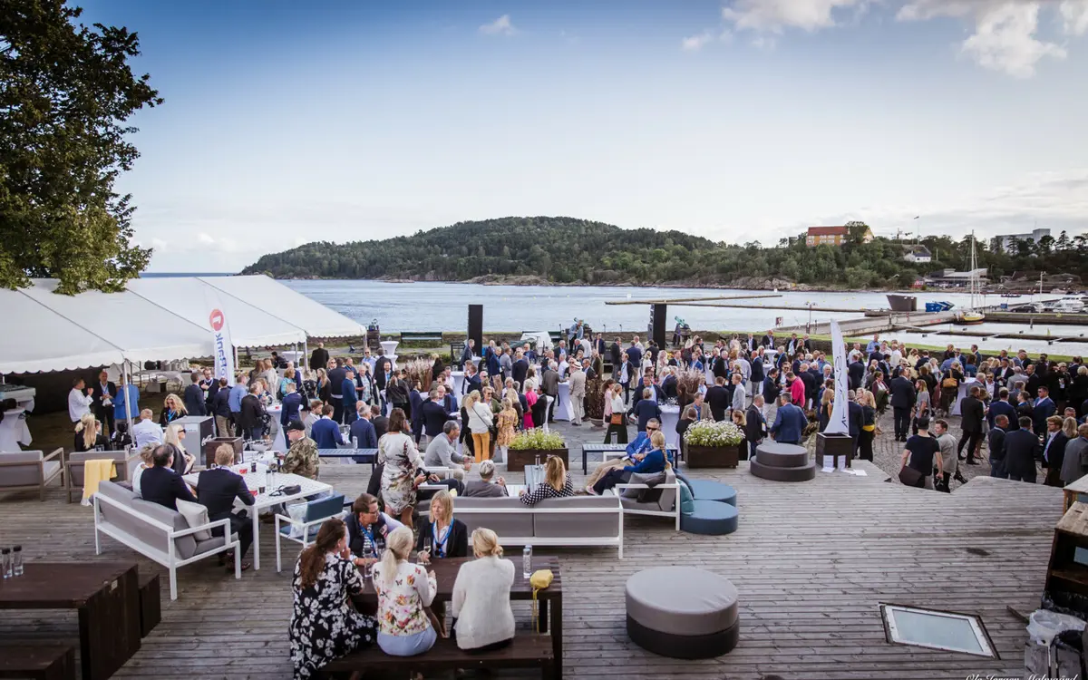 Årets hagefest er på Festningsvollen, slik det også var i 2019. Foto: Ole Jørgen Malmgård.
