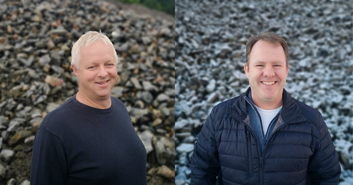 Fra venstre: Morgan Engdahl og Kristian Kristensen