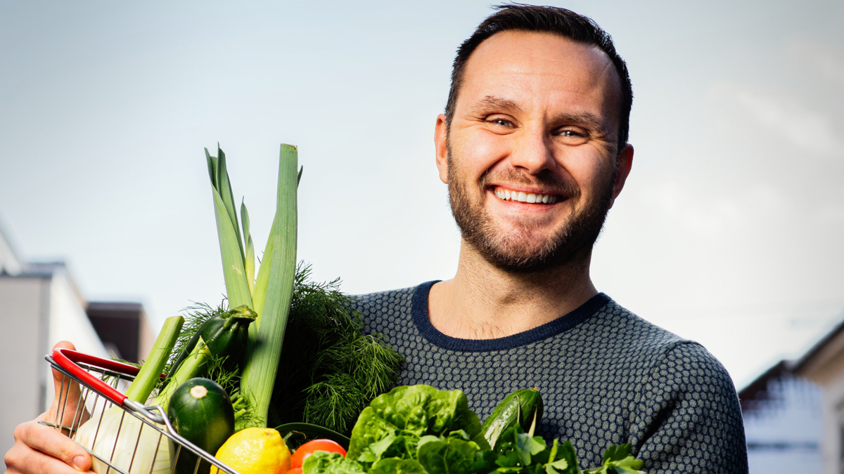 Rolf Øygarden, prosjektleder for Spis Grønt Uka 2021.