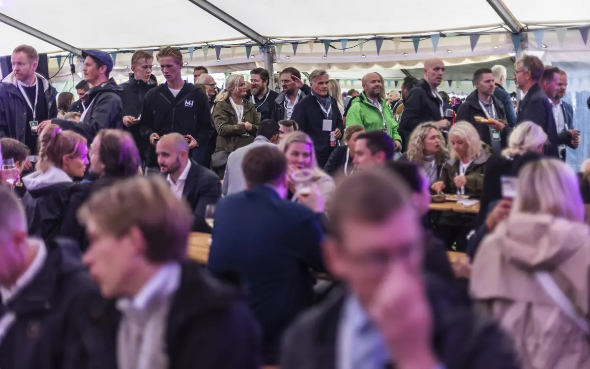 Her fra Hagefesten i 2024. (Foto: Marte Haraldsen)