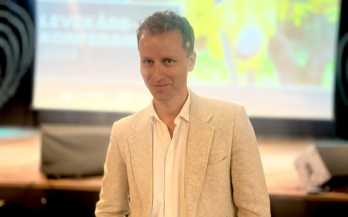 Sosiologiprofessor Kristoffer Chelsom Vogt var en av foredragsholderne under den nasjonale Levekårskonferansen i Kristiansand 6.-7. november.