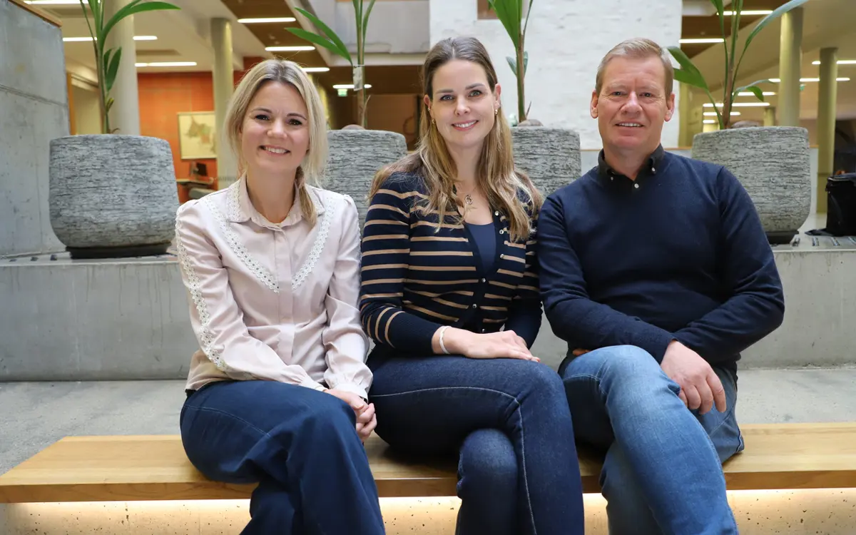 Fra venstre: Ingelill L. Pedersen, Monica Hurley og Rune Byremo. (Foto: Kristiansand kommune.)