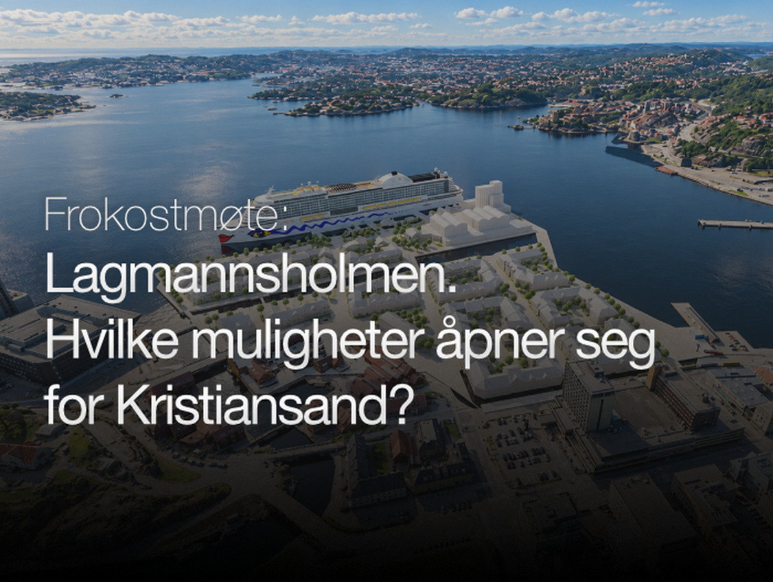 Lagmannsholmen: Hvilke muligheter åpner seg for Kristiansand?