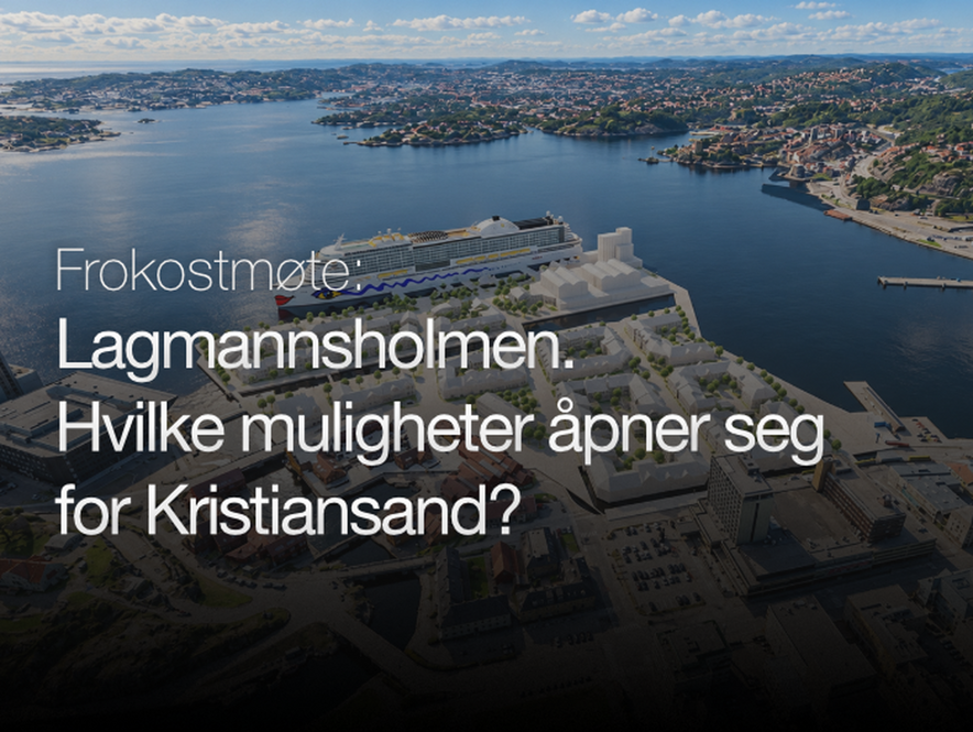 Lagmannsholmen: Hvilke muligheter åpner seg for Kristiansand?